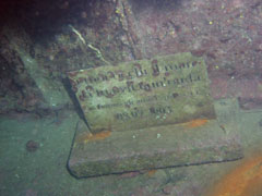 tablica pod pokładem